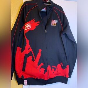 Ecko UNLTD CO. 1972 The Art Of Progress men’s full zipper jacket Sz Large